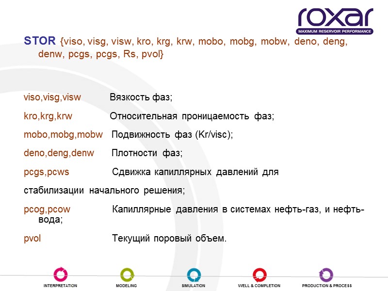 STOR {viso, visg, visw, kro, krg, krw, mobo, mobg, mobw, deno, deng, denw, pcgs,